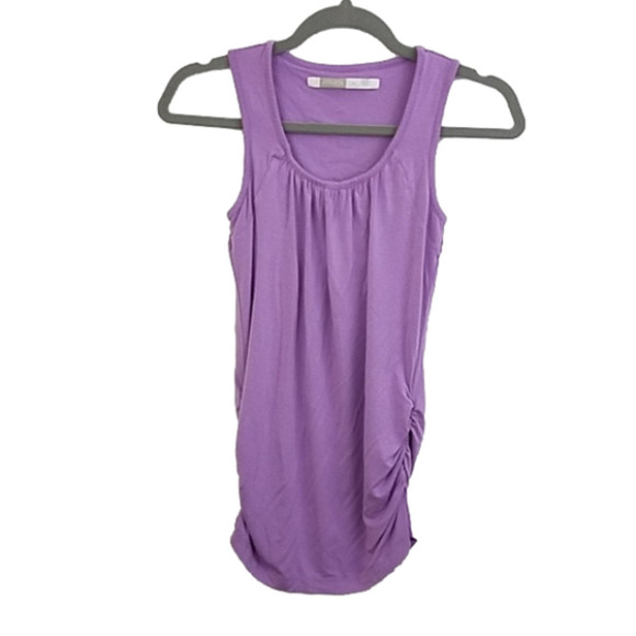 𝅺athleta xxs work out tank top Built in Bra lilac - Picture 1 of 8